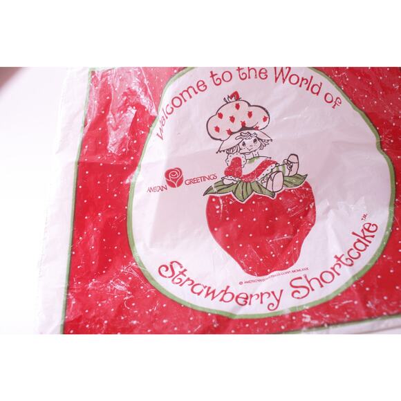 Strawberry Shortcake, Plastic Bag, American Greetings, Party, ~ 250729-WH 1339 - Picture 2 of 4